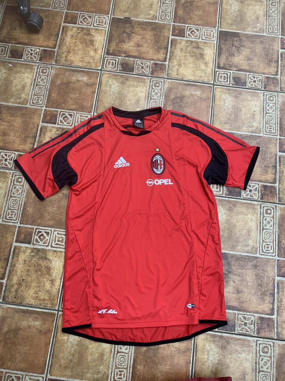 Adidas AC Milan 2004/05 Retro Training Jersey Size M